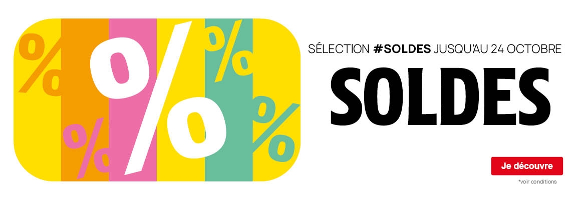 Sélection #Soldes jusqu'au 24 octobre 2025
