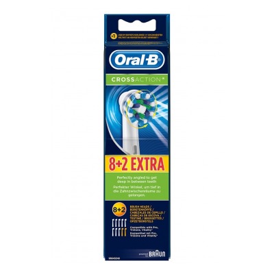 Oral B BROSSETTES CROSS ACTION 8+2