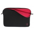 Mw Housse sleeve noire et bordeaux pour MacBook Air 13"