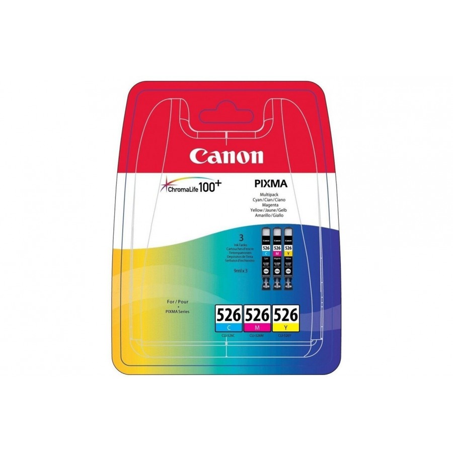 Canon Pack CLI-526 3 CL n°2