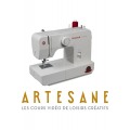 Singer Machine à coudre Prélude + cours de couture ARTESANE
