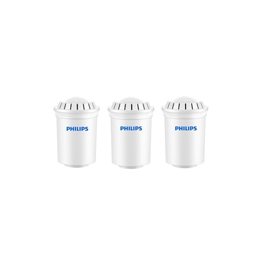 Philips Pack de 3 cartouches filtrantes pour carafe Philips