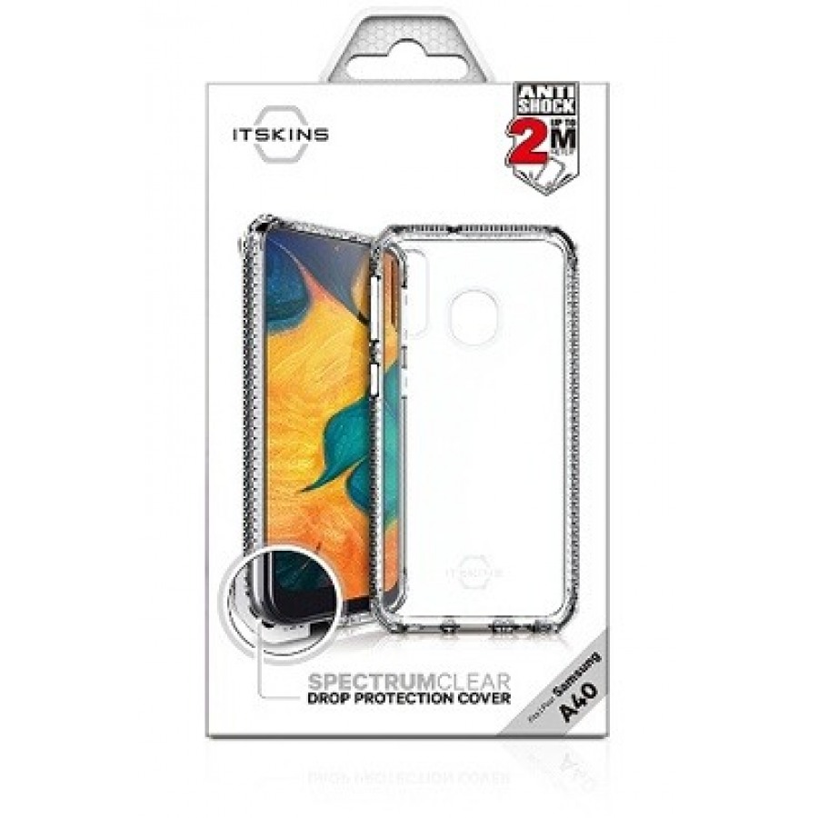 Itskin Coque transparente pour smartphone Samsung A40 n°2