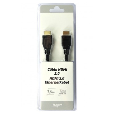 Temium Câble HDMI HS Ethernet 1,5M