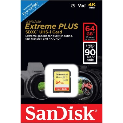 Sandisk SD 64G EXTREME PLUS