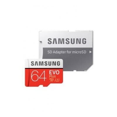 Samsung MSD EVO PLUS 64G + ADAPTATEUR