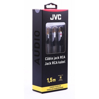 Jvc JACK 3,5MM/2RCA 1,5M