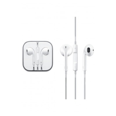 Apple Ecouteurs intra-auriculaires Earpods mini-jack 3,5 mm avec microphone