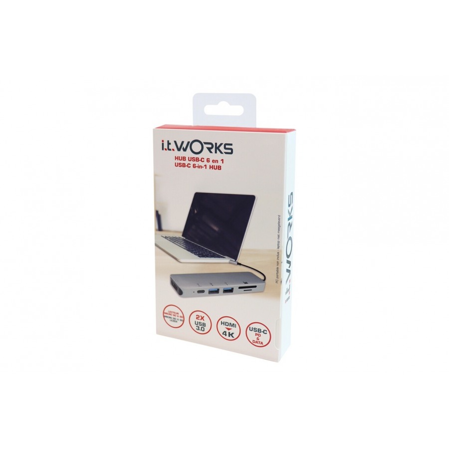 Itworks HUB USB-C 6 en 1 n°2