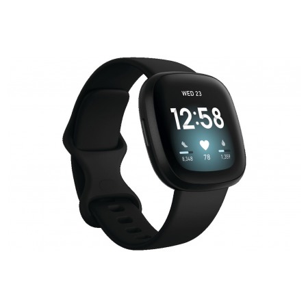 Montre connect e Fitbit Versa 3 Noir DARTY Guadeloupe
