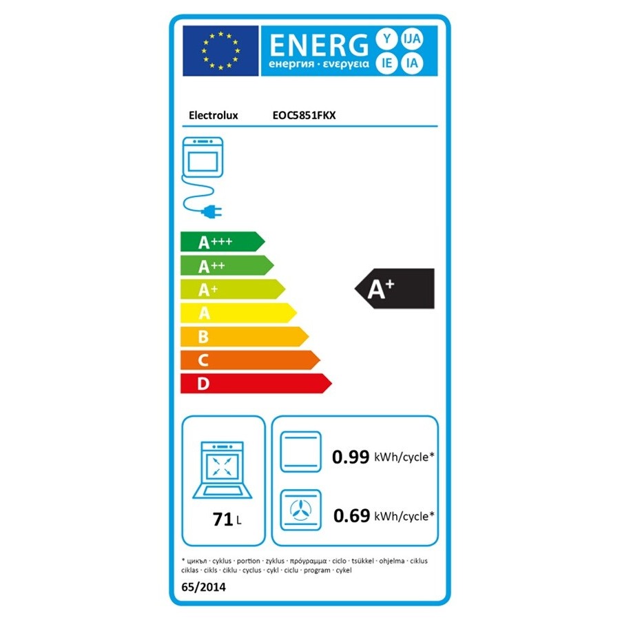 Electrolux EOC5851FKX INOX n°3