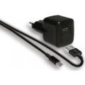 Wefix Chargeur secteur entrée USB 2.4A + un câble micro usb -Noir