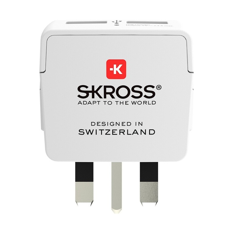 Skross EUROPE TO UK + 2 USB n°6