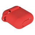 Onearz Mobile Gear Etui en silicone robuste rouge pour AirPods 1&2