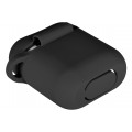 Onearz Mobile Gear Etui en silicone robuste noir pour AirPods 1&2