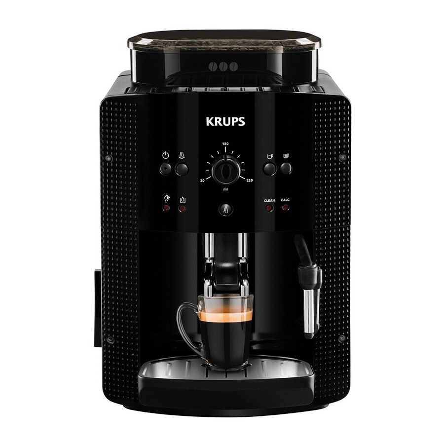 Krups ESSENTIAL Noire Expresso broyeur à café grains YY4540FD + 2 paquets café Starbucks n°2