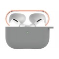 Onearz Mobile Gear Etui en silicone liquide bicolor gris orange pour AirPods Pro