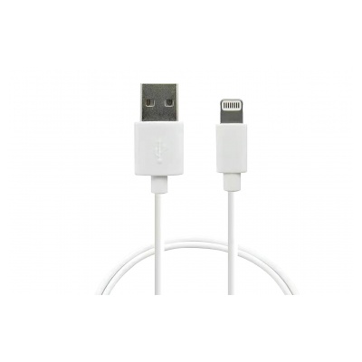 Urban Factory Câble USB-A vers Lighting MFI BLANC 80CM