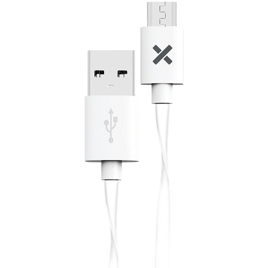 Wefix Câble micro USB plat 1M blanc n°1