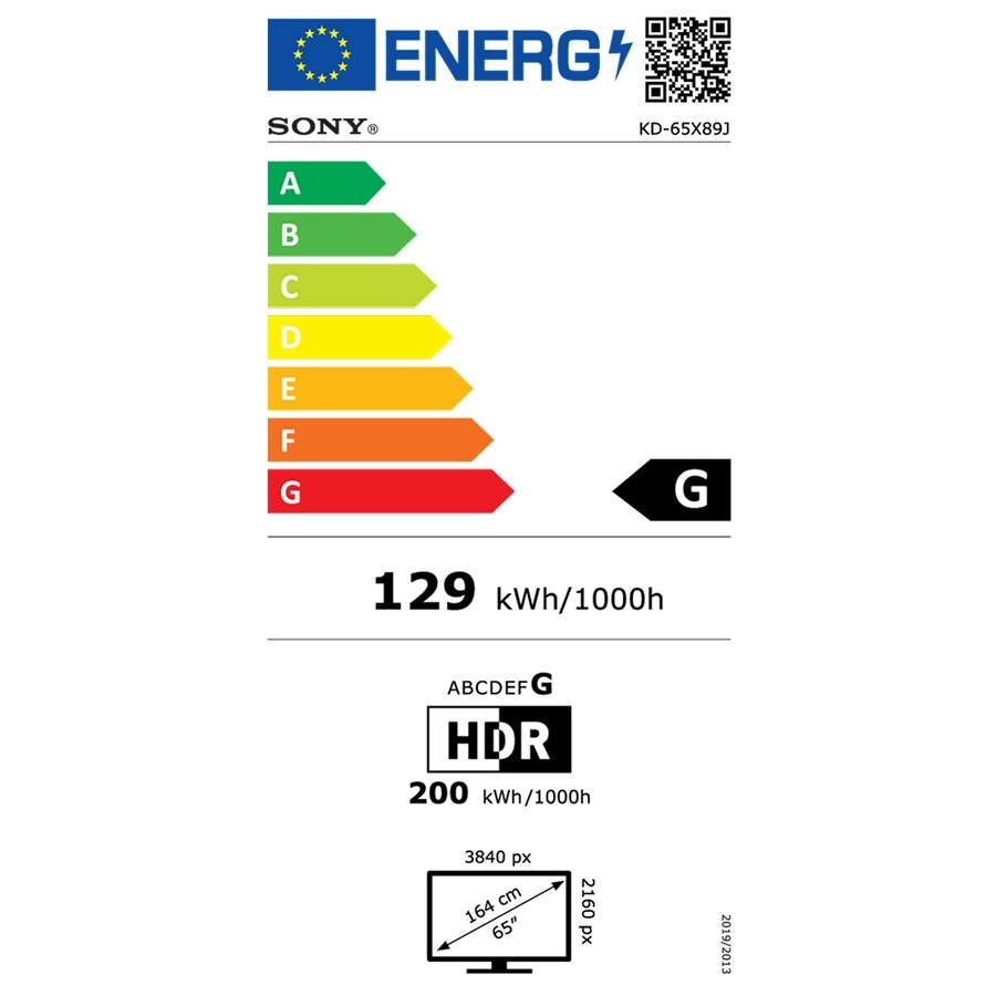 Sony BRAVIA 4K-HDR KD-65X89J - Google TV n°1