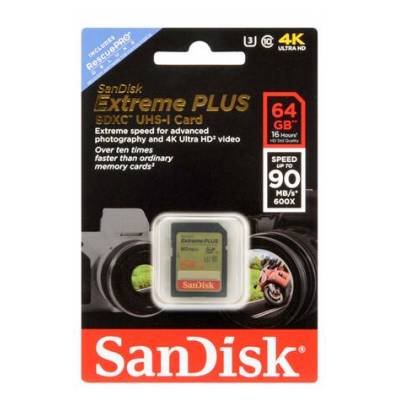 Sandisk SD 64GO EXTREME PLUS V2