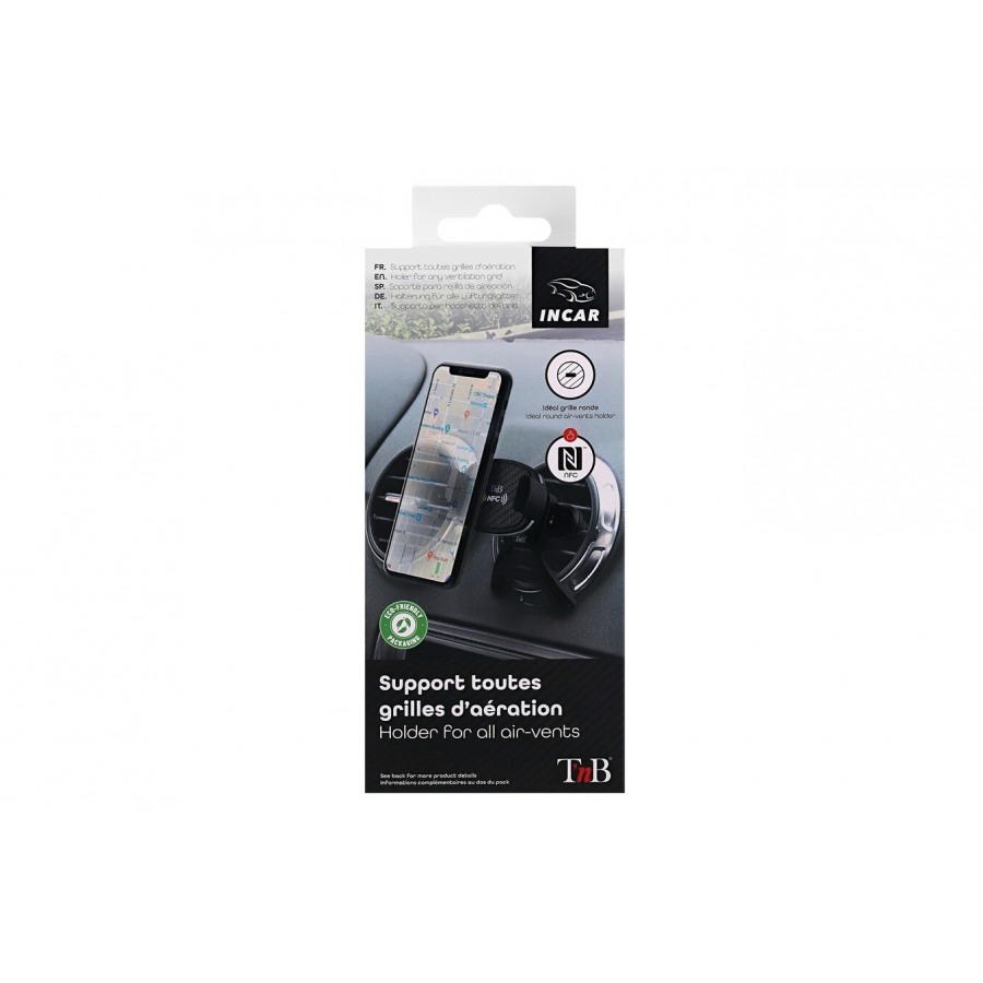 Tnb Support grille d'aération NFC premium - noir n°3