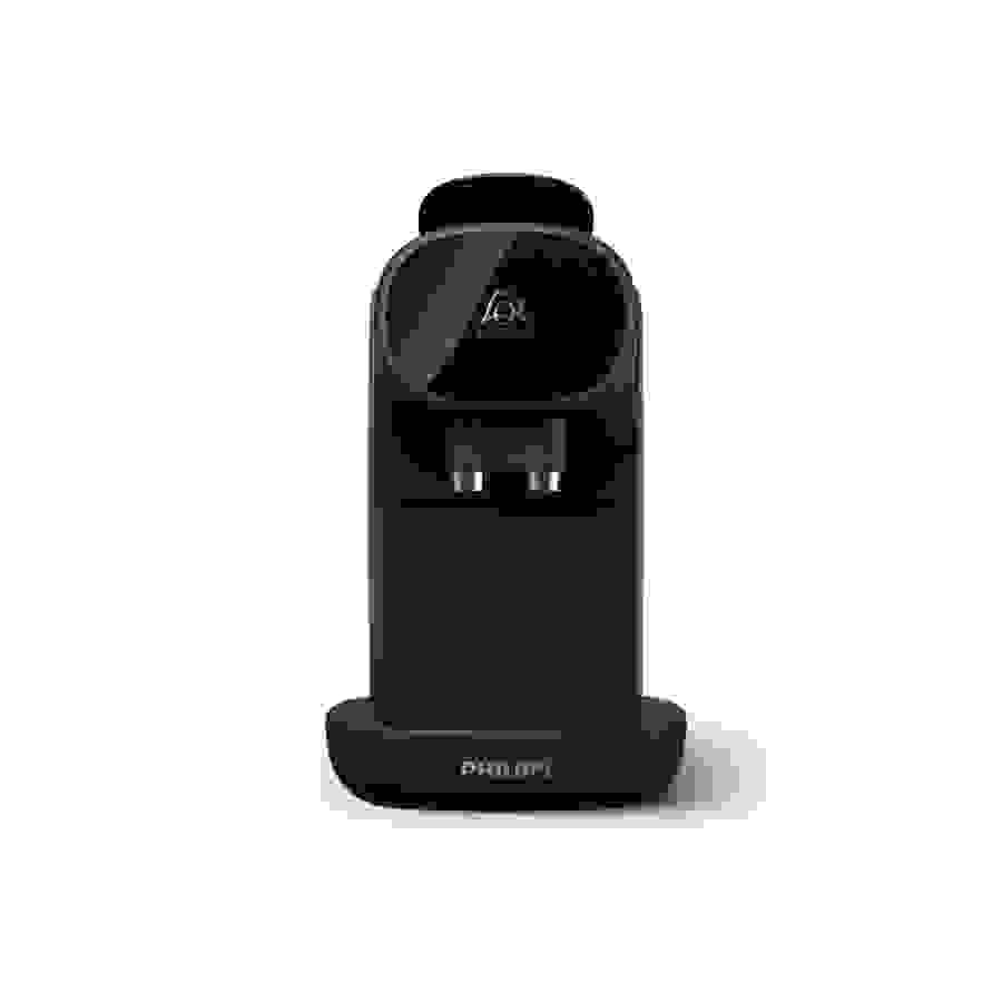 PHILIPS - Cafetière à Capsules L'or Barista Sublime LM9012/03 | Pression 19 Bars, Réservoir 0,8 L, Bac Réglable | Machine Expresso Compacte (Noir/Blanc)