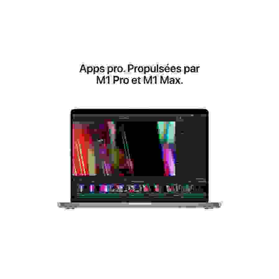 Apple MacBook Pro 14' 1 To SSD 16 Go RAM Puce M1 PRO CPU 10 cours GPU 16 cours Gris sidéral Nouveau n°5