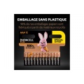 Duracell Pack de 12 piles alcalines AAA Duracell Plus, 1.5V LR03 Offre Spéciale