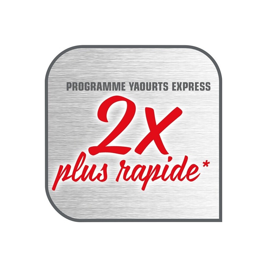 Yaourtière SEB Multidelices Express 12 pots Rouge Pas Cher