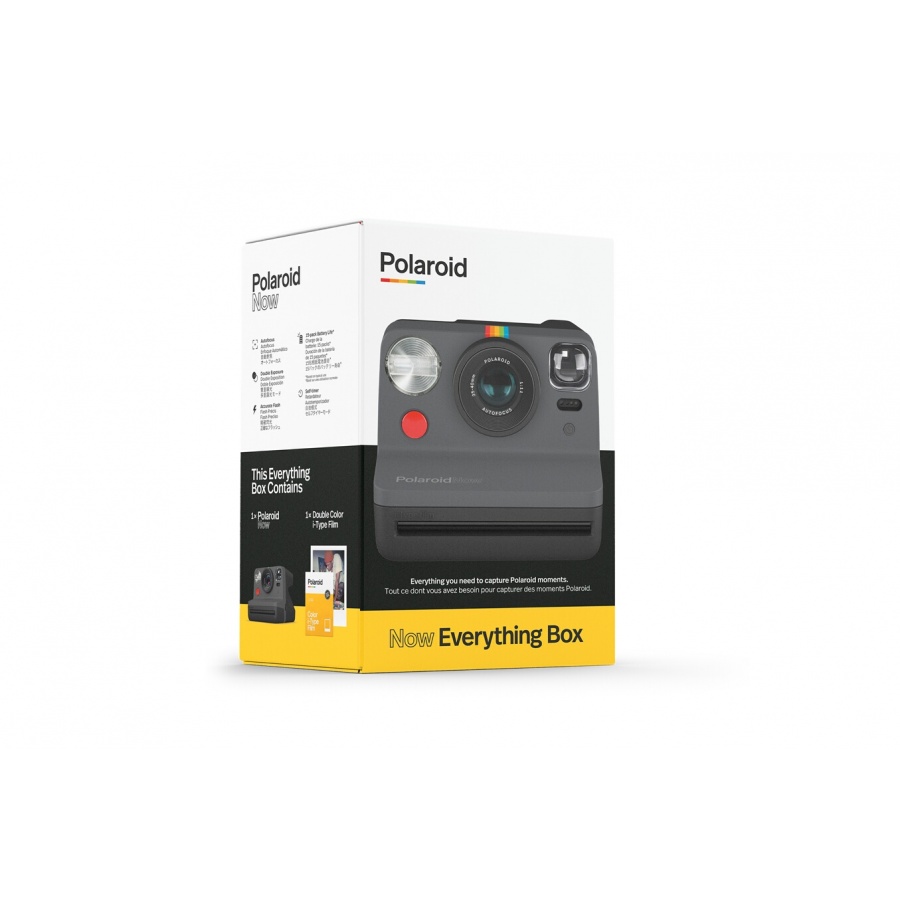 Polaroid Coffret appareil photo instantane Polaroid Now Black - double pack de films i-Type couleur cadre blanc (16 films) n°2