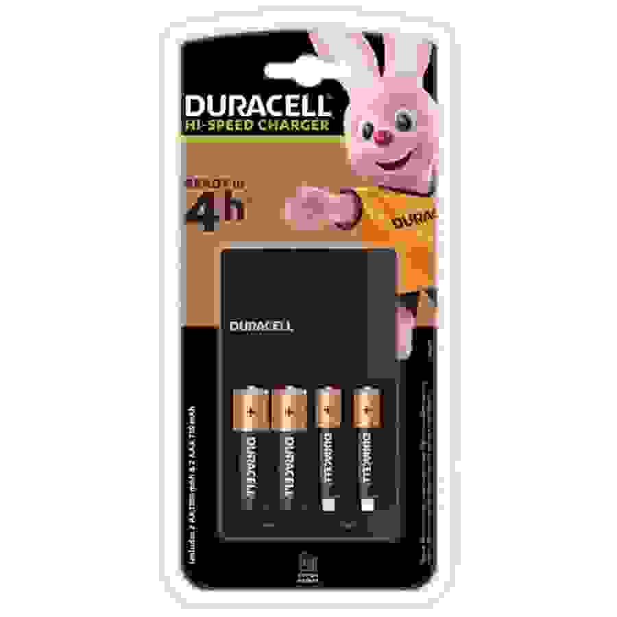 Pile rechargeable Duracell Chargeur 4H de 4 piles AA/AAA - DARTY Guadeloupe