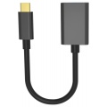Bbc Adaptateur USB-C vers USB A 1A Noir BB 15cm