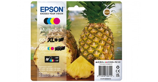 Cartouche Dencre Epson Pack 604 Ananas 4 Couleurs Noir Xl Darty Guadeloupe 4134