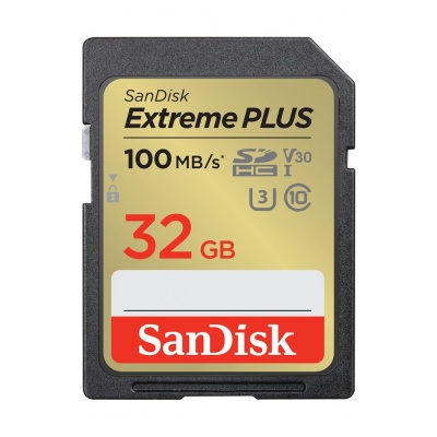 Sandisk Extreme PLUS 32GB SDHC 100MB/s
