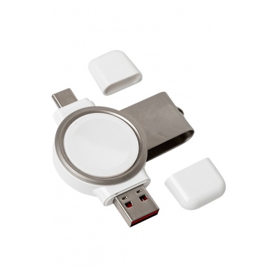Bbc Chargeur Induction Apple Watch 3W 2-en-1 USB A/C