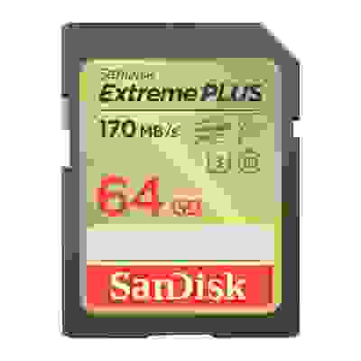 Sandisk Extreme PLUS 64GB SDXC 170MB/s