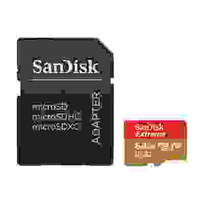 Sandisk Carte Extreme microSDXC 64GB for Action Cams 170MB/s