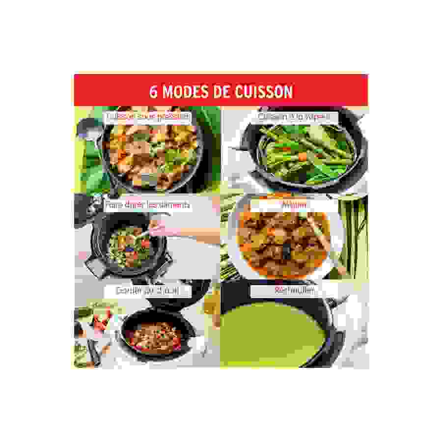 Moulinex Multicuiseur intelligent Cookeo Gris 80 recettes CE854B10 n°7