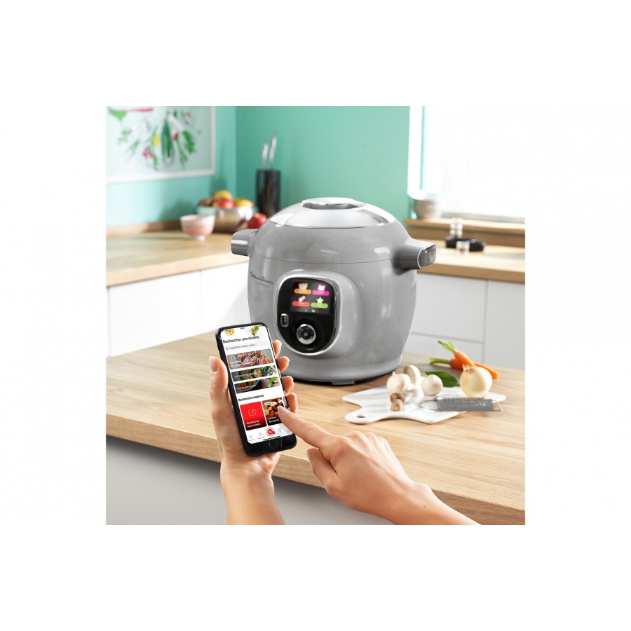 Moulinex Multicuiseur intelligent Cookeo Gris 80 recettes CE854B10 n°8