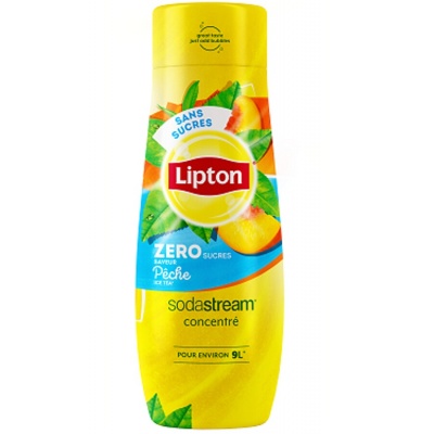 Sodastream Concentre Lipton Ice Tea saveur Peche Zero 440ml