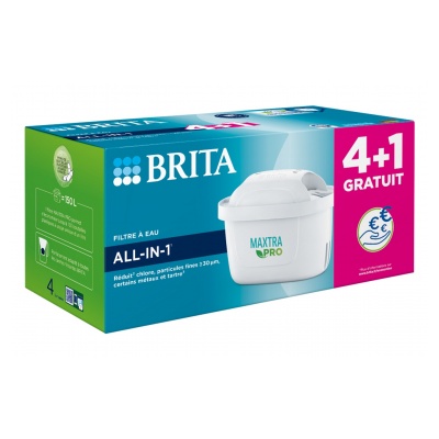 Brita BRITA Pack de 4+1 cartouches filtrantes MAXTRA PRO All-in-1