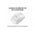 Logitech M240 Souris Bluetooth, Sans fil, Compacte, Portable, Suivi fluide - Blanc