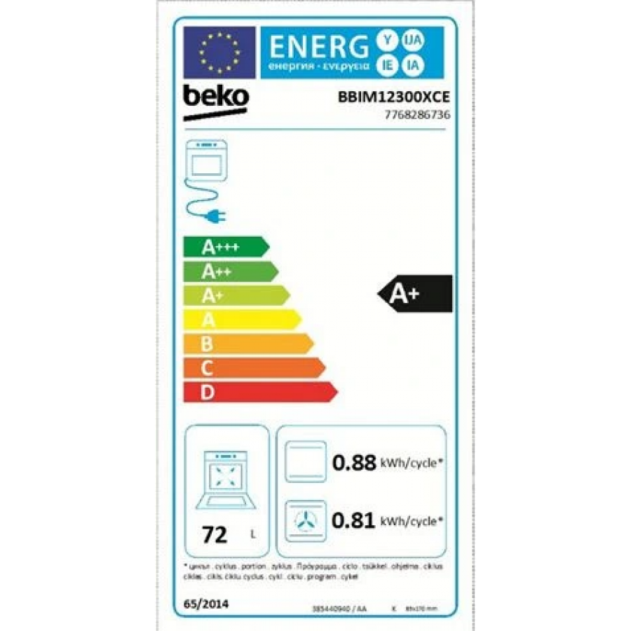 BEKO BBIM12300XCE n°4