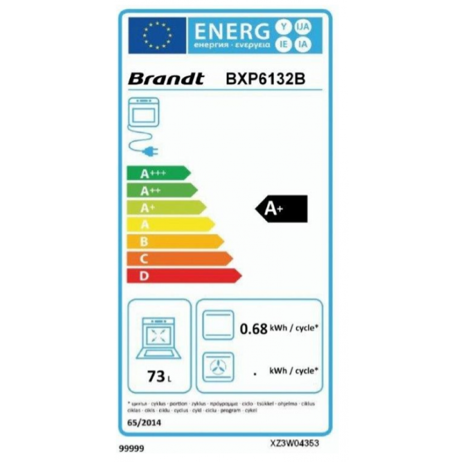 BRANDT BXP6132B n°2