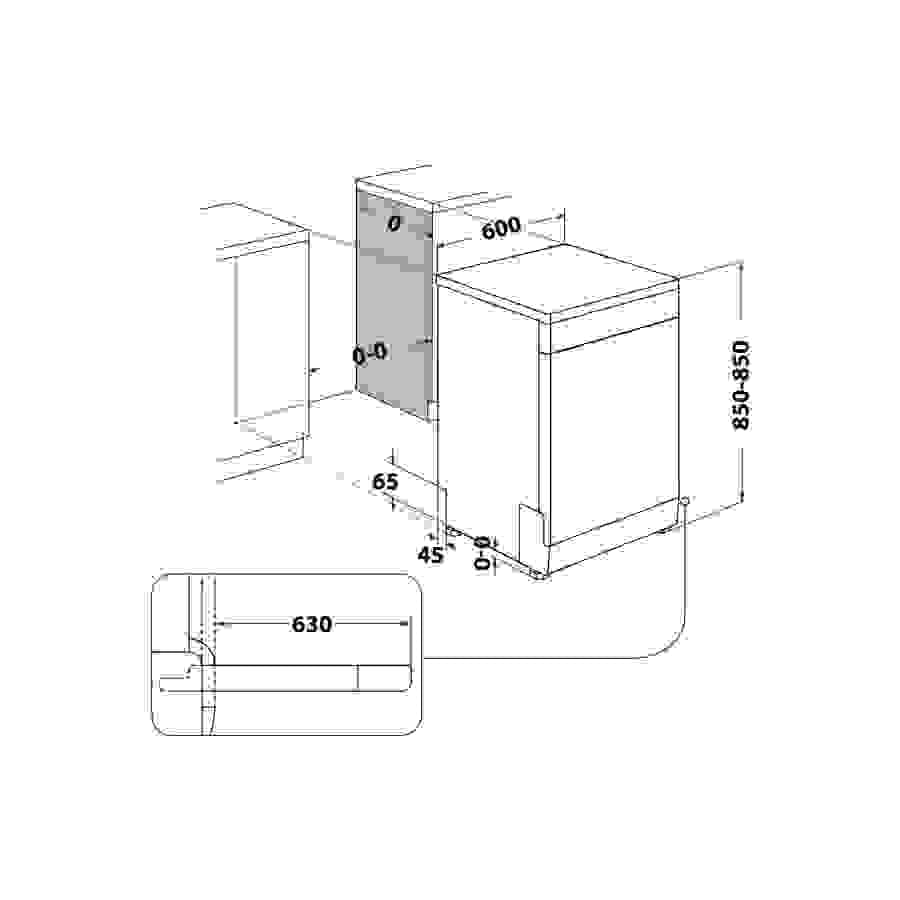 Whirlpool W7FHS41S MAXISPACE CUVE XXL n°7