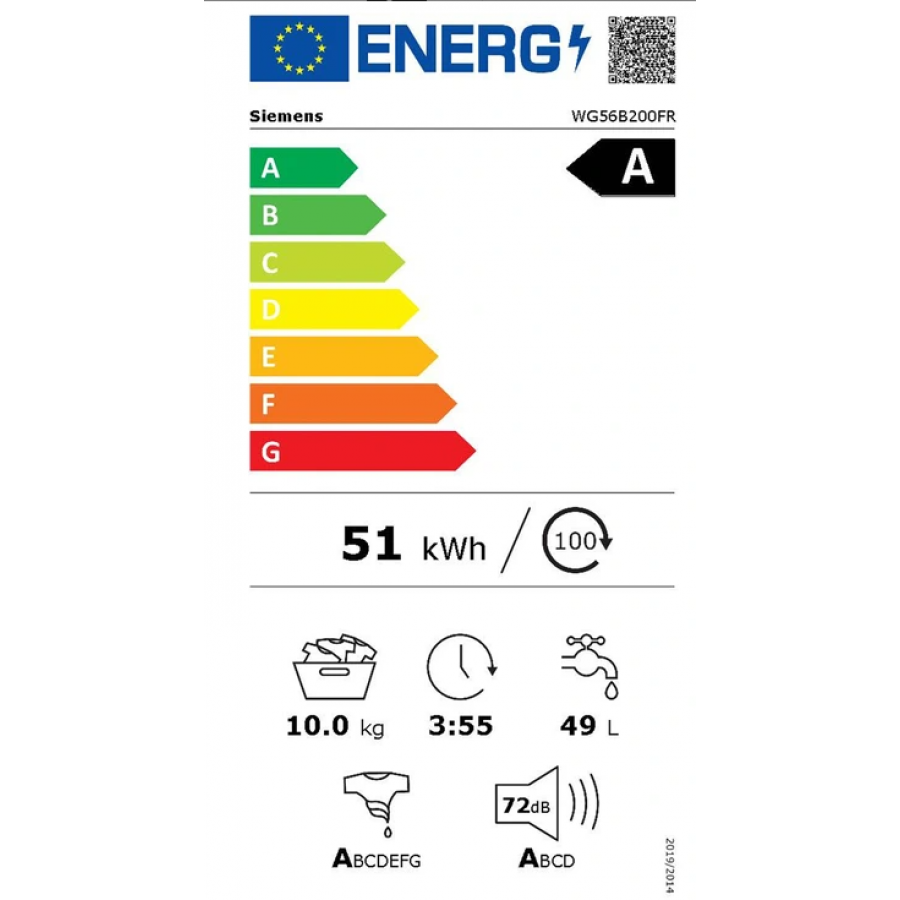 SIEMENS WG56B200FR n°5