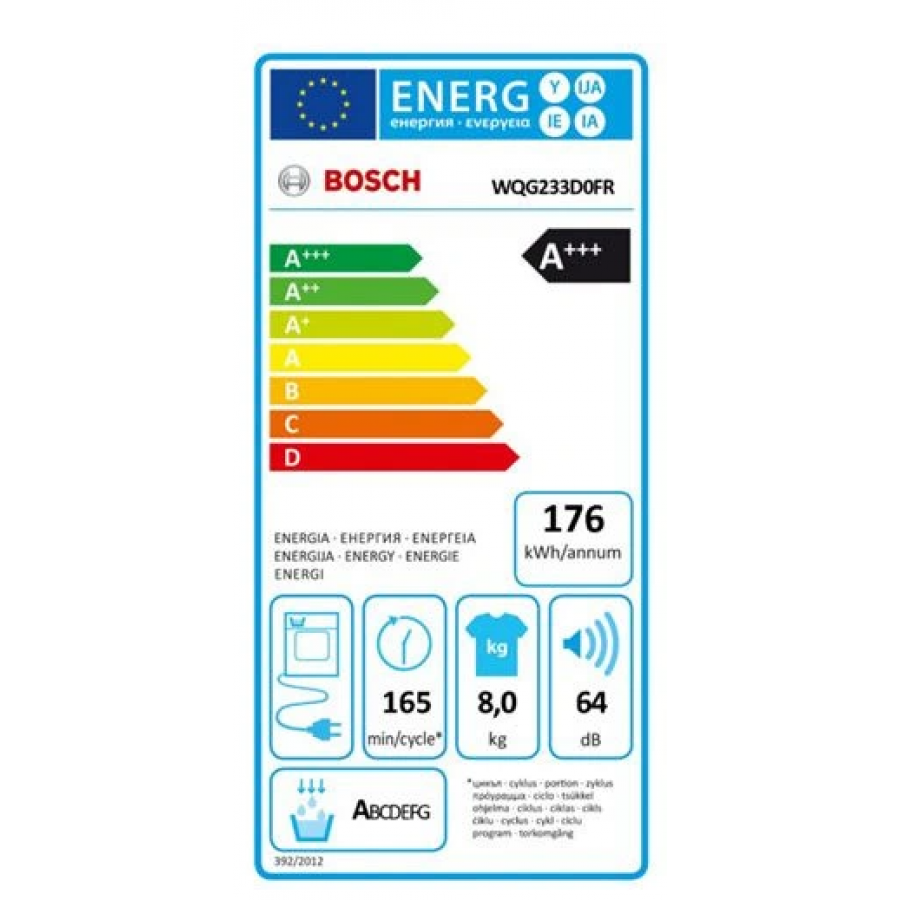 BOSCH WQG233D0FR n°3