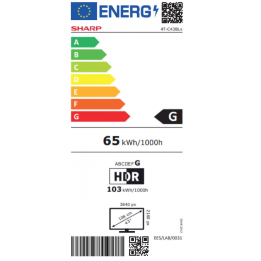 SHARP LC43BL2EA n°4