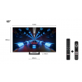 Tcl 65C735 65" 4K Ultra HD 144 Hz avec Google TV et Game Master Pro 2022